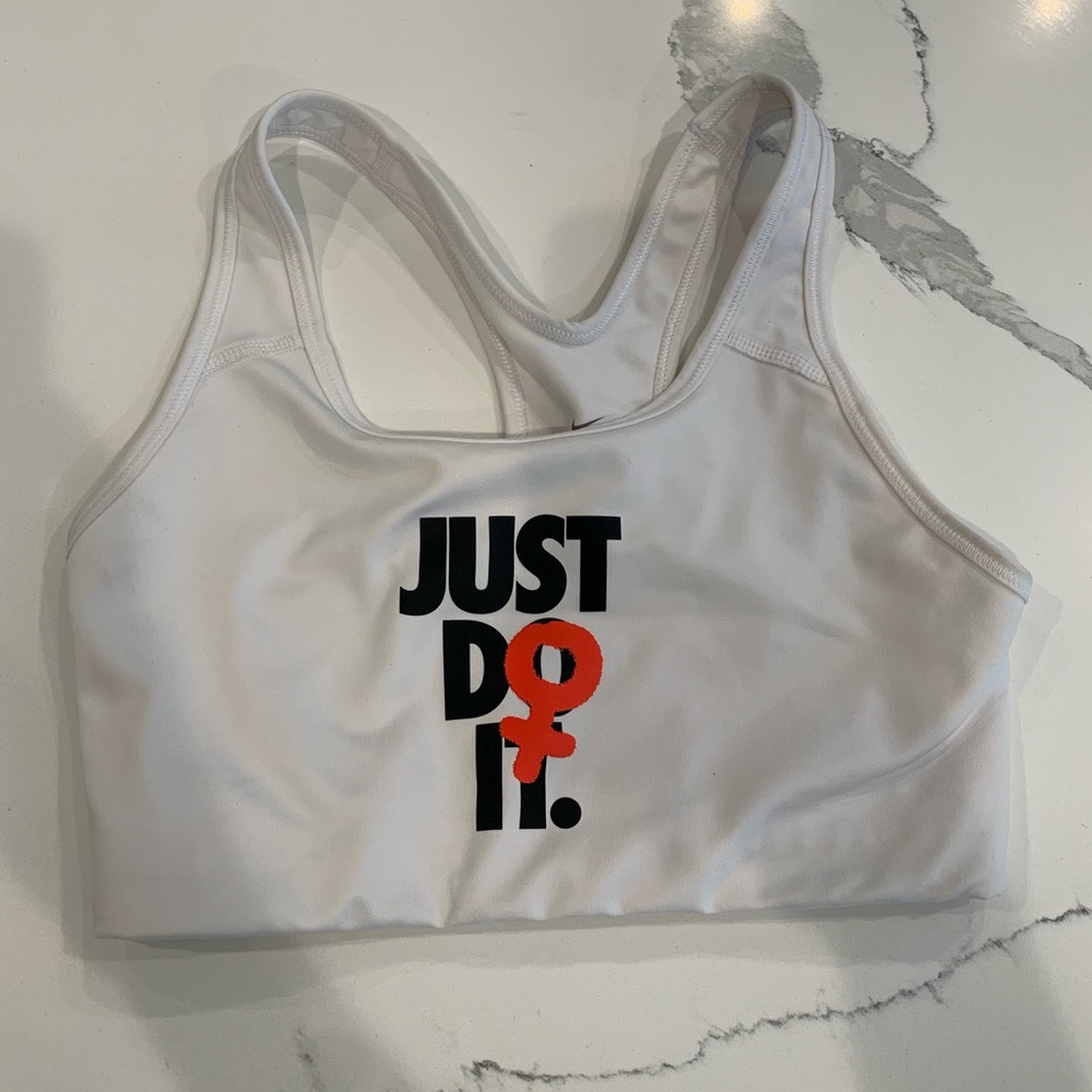 Nike Dri-Fit Just Do It sports bra. Size Small